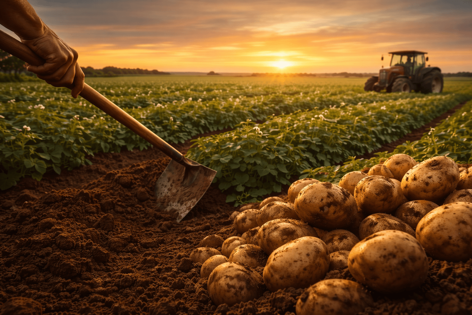 Fresh produce background